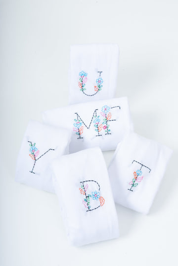 FLORAL INITIAL T-SHIRT