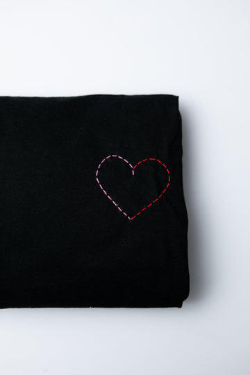 Corazon Rojo Rosado T-Shirt Kids